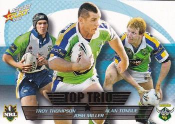 2006 Select Accolade - Top Trios #TT03 Troy Thompson / Josh Miller / Alan Tongue Front